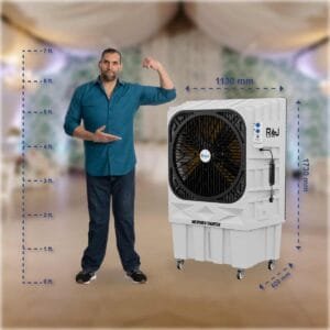 Weather Fighter 30190 – Desert Air Cooler | Heavy Plastic Body | Ideal for Large Outdoor Areas