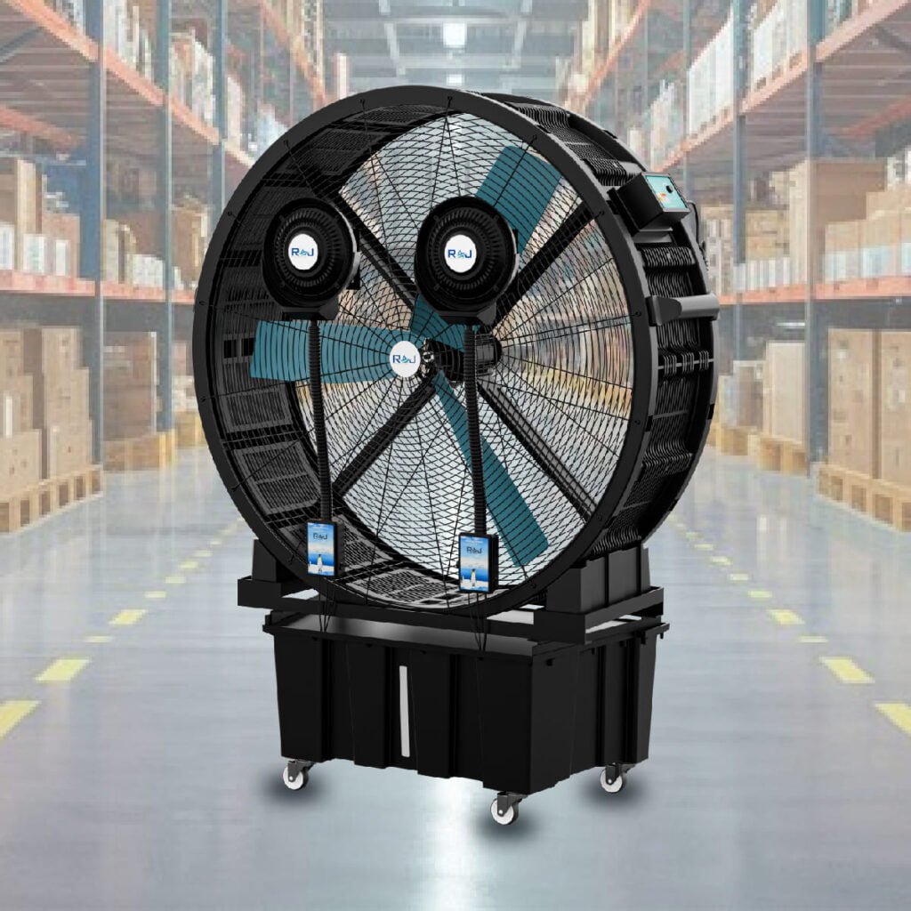 Dual Mist Big Fan | Industrial Mist Fan for Large Spaces