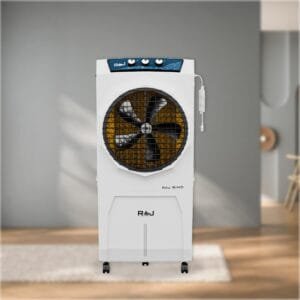 RAJ Rimo 115L Desert Air Cooler – 16″ Axial Fan | Heavy-Duty Cooling for Indoor & Outdoor Use