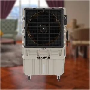 Senapati 26130 AS – 130 L Desert Air Cooler | 16″ Axial Fan, 3‑Speed Motor | Auto‑Swing Louvers | 4 Blade Axial Fan